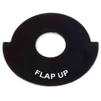 Targhetta interruttore - FLAP UP