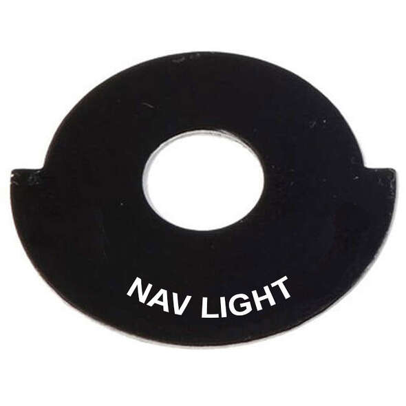 Targhetta interruttore - NAV LIGHT