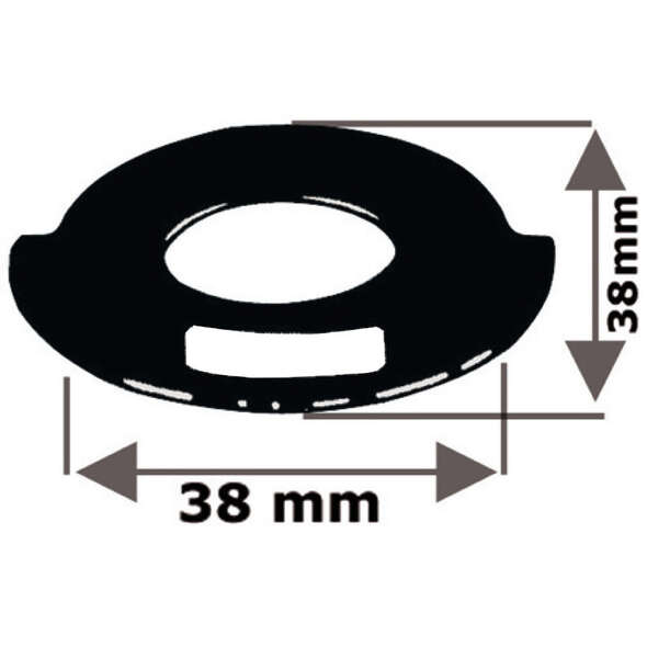 Targhetta interruttore - PARALL BATTERY