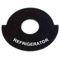 Targhetta interruttore - REFRIGERATOR