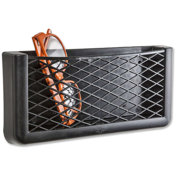 Tasca portaoggetti con rete mm. 275x130 - Nero