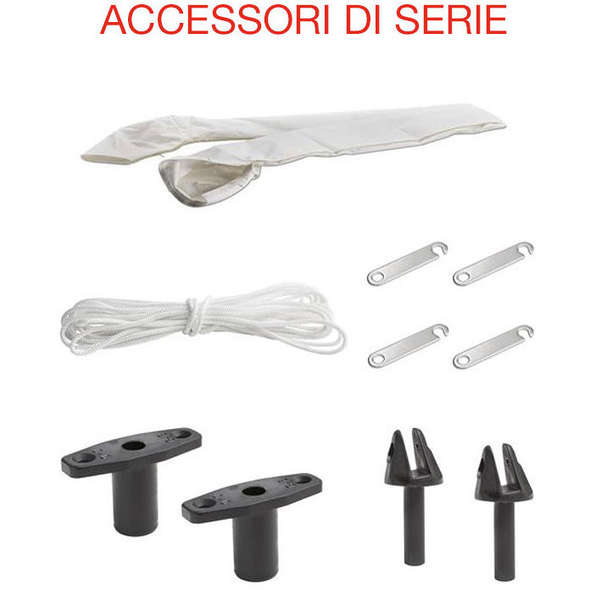 Tendalino 3 archi Sport Mod. Alto Grigio 170 cm.