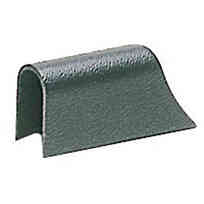 Terminale per profilo parabordo PVC 30 x 38 - Nero