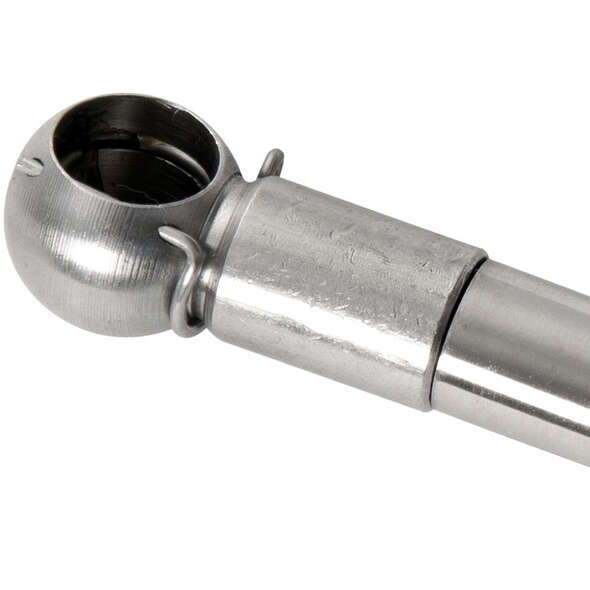 Testina inox sfera di ricambio per molle a gas - 10 mm