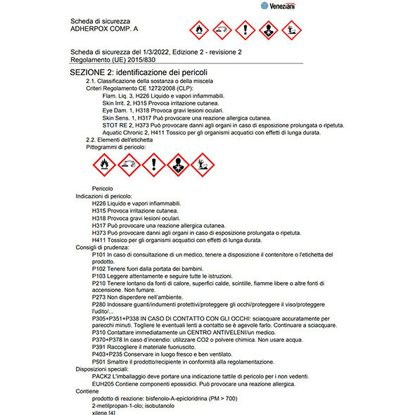 Veneziani Adherpox Primer Epossidico 2,5 l. 