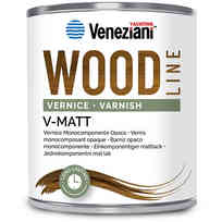 Veneziani V-Matt Wood Line Vernice opaca per legno - 0,75 lt