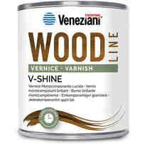 Veneziani V-Shine Wood Line Vernice lucida per legno 0,75 l.