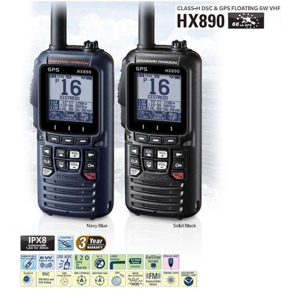 VHF Standard Horizon HX890E - Nero