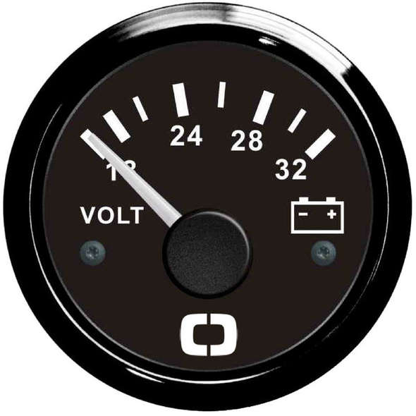 Voltmetro 18/32 V - Nero/Lunetta Nera