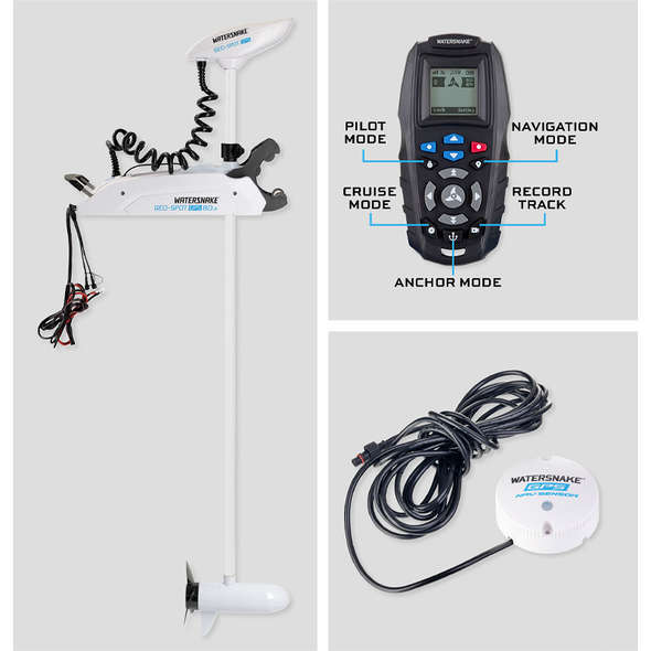 Watersnake fuoribordo elettrico GEO-SPOT GPS SW 80-78" - 24V