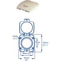 Whale Kit coperchio e ghiera per pompa manuale Compact 50