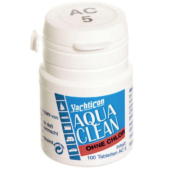 YACHTICON Aqua Clean per trattamento acqua serbatoio - pastiglie