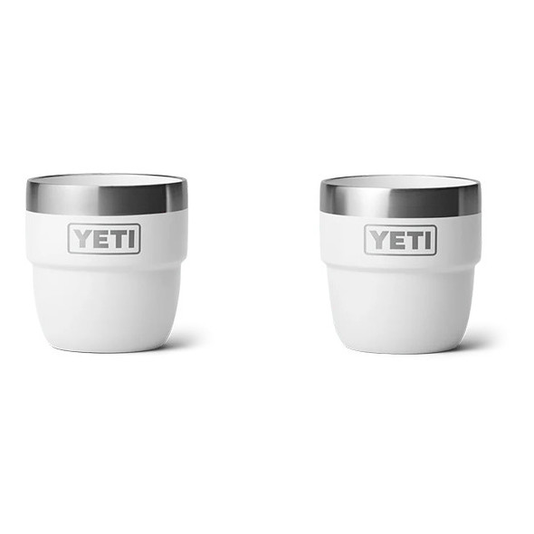 YETI Espresso Cup 4oz Coppia Tazzine - Bianco