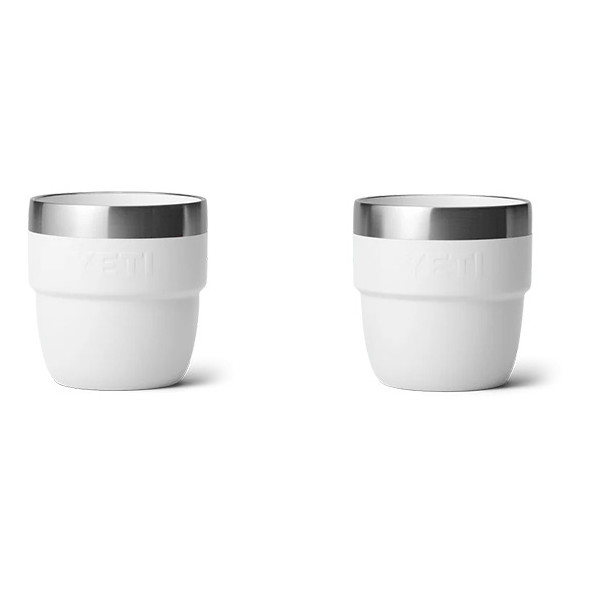 YETI Espresso Cup 4oz Coppia Tazzine - Bianco