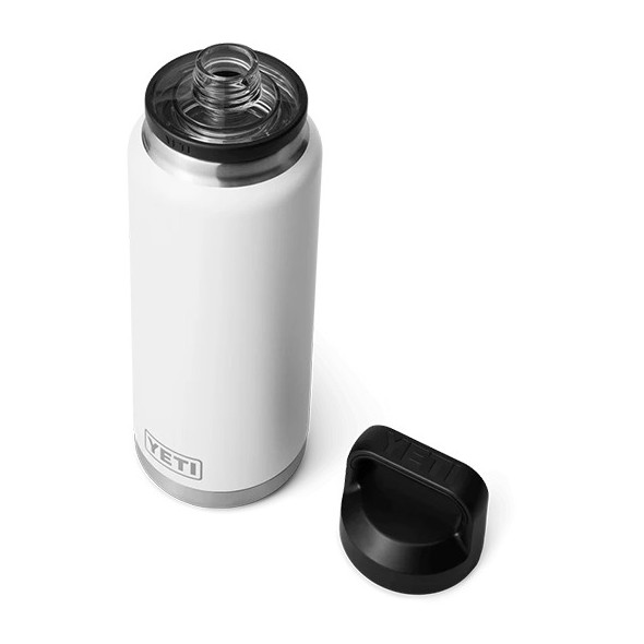 YETI Rambler 36oz (1,07L) Borraccia Termica Tappo Chug - Bianco