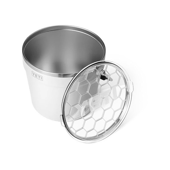 YETI Rambler Secchiello Bevande 7,6L - Bianco