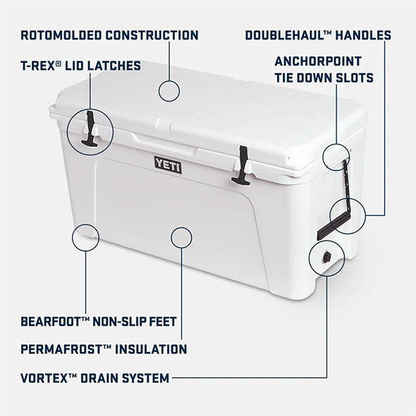 YETI Tundra 110 Ghiacciaia - Bianco