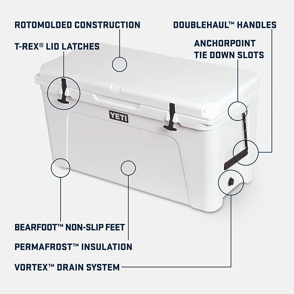 YETI Tundra 210 Ghiacciaia - Bianco