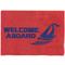Zerbino Welcome Aboard 68x46 - Rosso